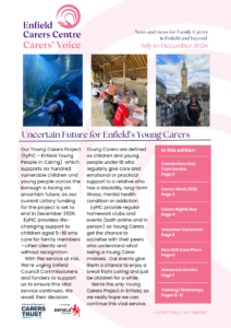 Jul-Dec 2026 Carer's Voice Newsletter front page